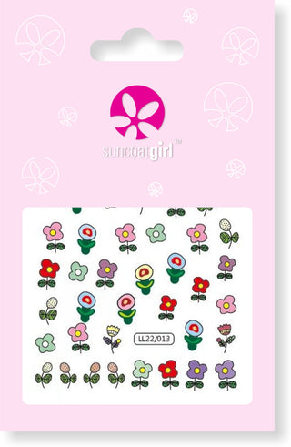 Flower Power Nail Stickers