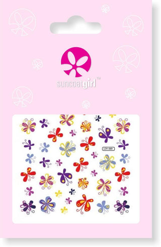 Butterfly Nail Decals - Suncoat Products Inc