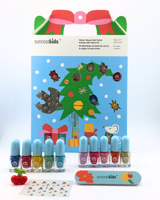 Christmas Mini Mani nail kit for kids