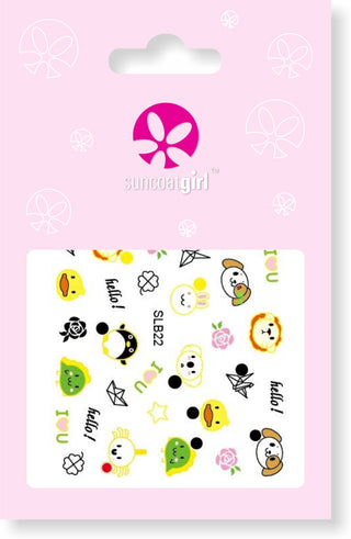 Animal Friends Nail Stickers